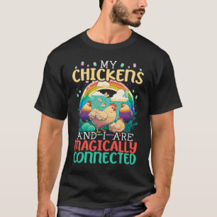 Chicken Farmer Chicken Whisper Farm Animal Poultry T-Shirt