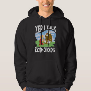 Chicken Farmer Clothing For Chicken Coop Food Brot Hoodie