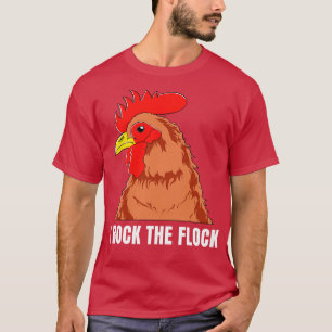 Chicken Farmer Funny Backyard Chicken Farmer Flock T-Shirt