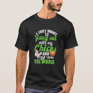 Chicken Farmer Grower Backyard Flock Egg Hen 1 T-Shirt