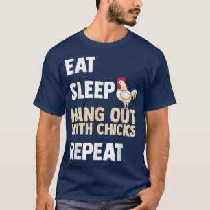 Chicken Farmer Grower Backyard Flock Egg Hen T-Shirt