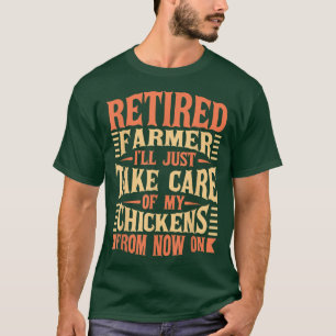 Chicken Farmer Hen  T-Shirt