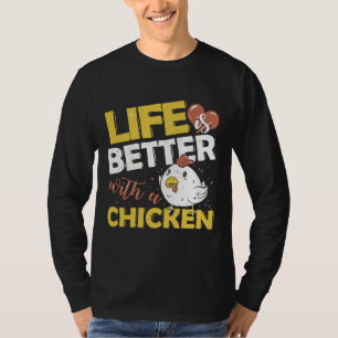 Chicken Farmer Poultry Rooster T-Shirt