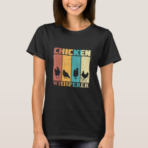 Chicken Farmer Rooster Woman Girl Agriculture Chic T-Shirt