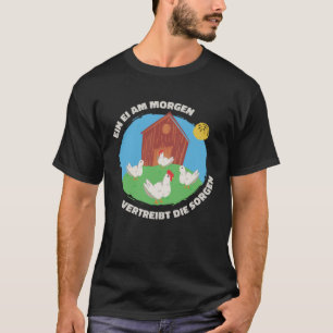 Chicken farmers and farmers grow chickens hobby ch T-Shirt