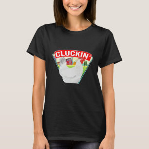 Chicken Farmers Cluckin Fabulous Poultry Egg Farm T-Shirt