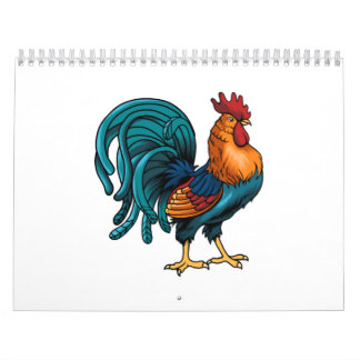 Chicken Farming Farmer Calendar