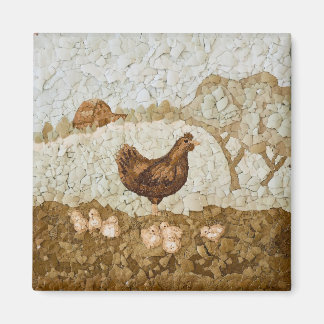 Chicken Farmyard Magnet