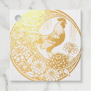 Chicken Favour Tags