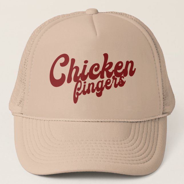 Chicken FIngers  Trucker Hat (Front)