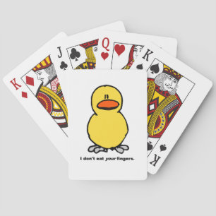 Chicken Fingers - Vegetarian Playing Cards