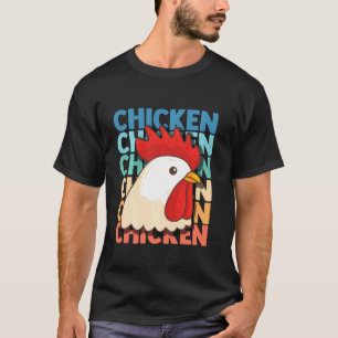 Chicken Flock Egg Hen Farmer Grower Backyard T-Shirt
