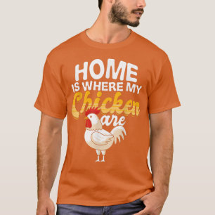 Chicken Flock Egg Hen Farmer Grower Backyard T-Shirt