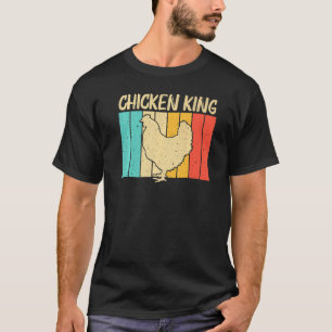 Chicken For Men Boys Chicken Farmer Poultry T-Shirt