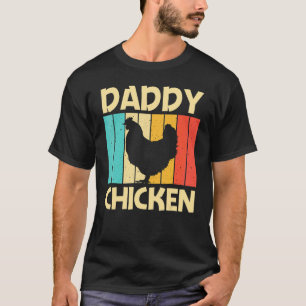 Chicken For Men Dad Farmer Chicken Farm Hen T-Shirt