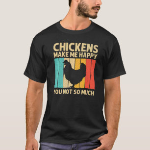 Chicken For Men Women Farmer Chicken Farm Hen T-Shirt