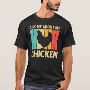Chicken For Men Women Farmer Chicken   Farm Hen T-Shirt