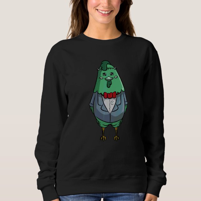 Chicken Frankenstein Costume For Monster Halloween Sweatshirt (Front)