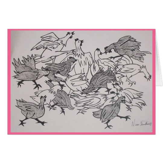 chicken frenzy card