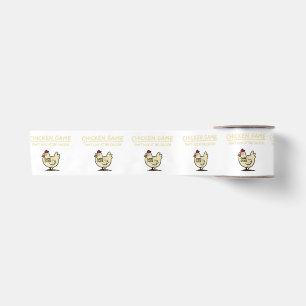 Chicken Game Don't Look At The Chicken Funny Chick Satin Ribbon
