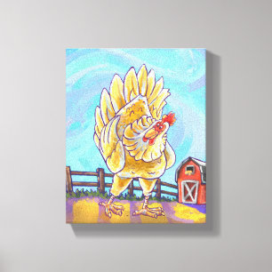 Chicken Gifts & Accessories Canvas Print
