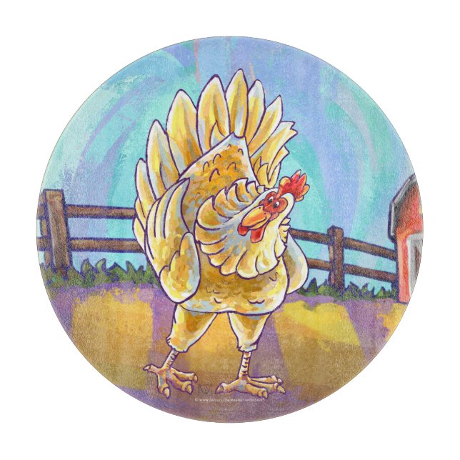 Chicken Gifts & Accessories Cutting Board (Front)