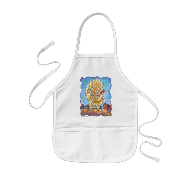 Chicken Gifts & Accessories Kids Apron (Front)