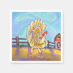 Chicken Gifts & Accessories Napkin
