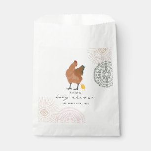 Chicken Girl Baby Shower Chick Favour Bags