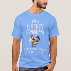 Chicken Grandma Definition Chicken Lovers Farmer M T-Shirt