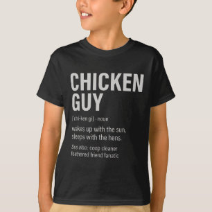 Chicken Guy Definition Funny Chicken Farmer T-Shirt