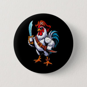 Chicken Halloween Costume Men Women Farmer Chicken 6 Cm Round Badge