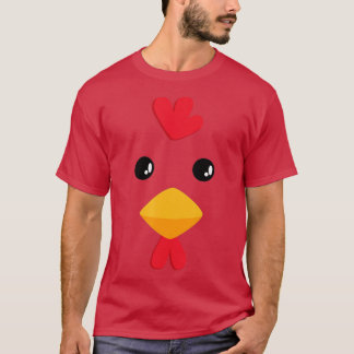 Chicken Halloween Costume Shirt Funny Kids Adults 