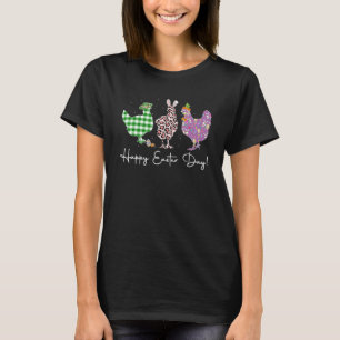 Chicken Happy Easter, Leopard Chicken T-Shirt