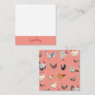 Chicken Happy Notecards