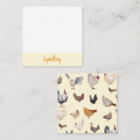 Chicken Happy Notecards