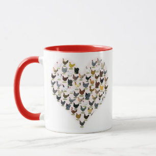 Chicken Heart Mug