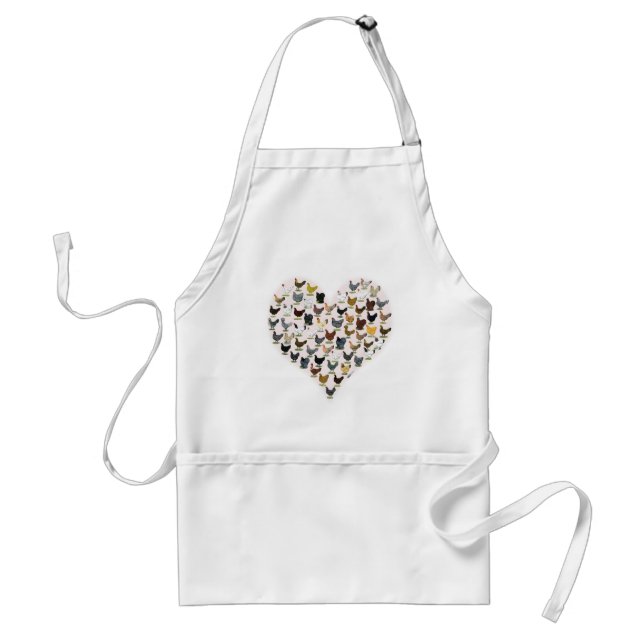 Chicken Heart Standard Apron (Front)