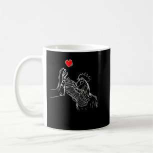 Chicken heartbeat - chicken lover  coffee mug