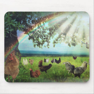 Chicken Heaven Mouse Mat