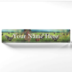 Chicken Heaven Nameplate