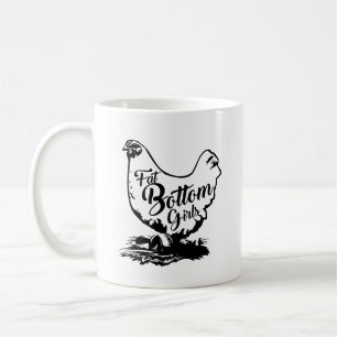 Chicken Hen Fat Bottom Egg Coffee Mug