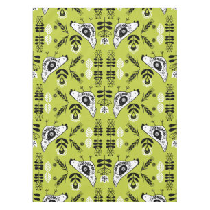 Chicken Hen Folk Art Tablecloth