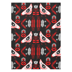 Chicken Hen Folk Art Tablecloth