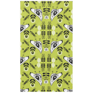 Chicken Hen Folk Art Tablecloth