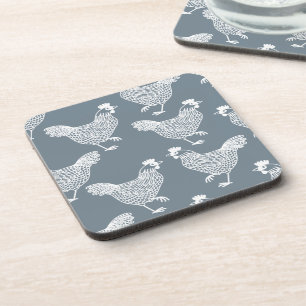 Chicken Hen Poultry Coaster