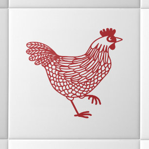 Chicken Hen Tile