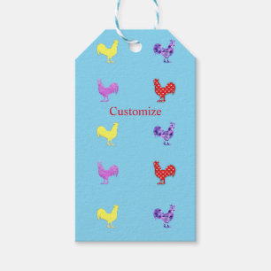 Chicken Hens Thunder_Cove Gift Tags
