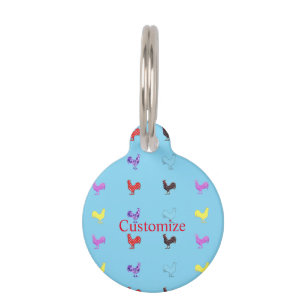 Chicken Hens  Thunder_Cove  Pet Tag