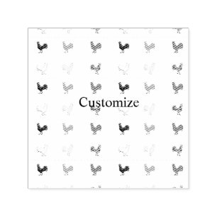 Chicken Hens  Thunder_Cove  Self-inking Stamp